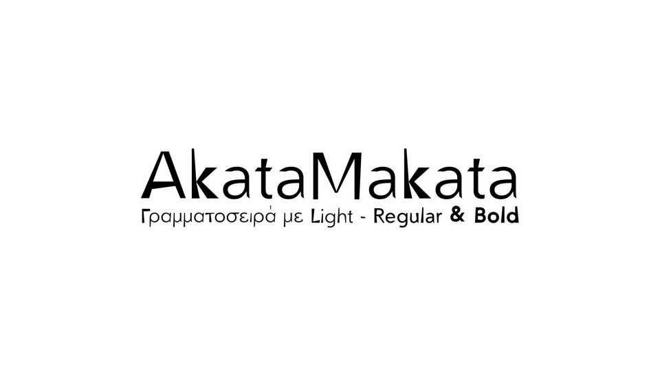 Akata Makata Font › Fontesk