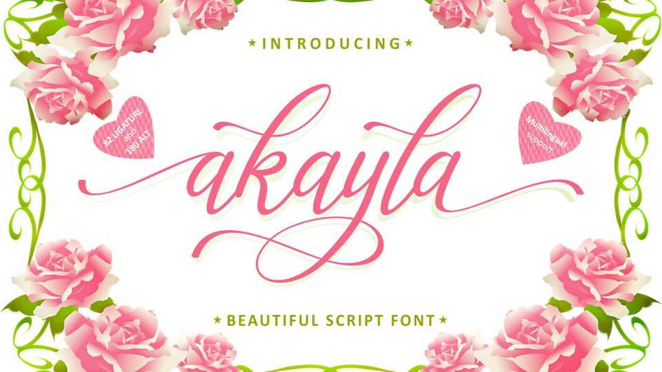 Akayla Font › Fontesk