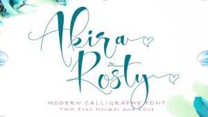 Akira Rosty Font › Fontesk