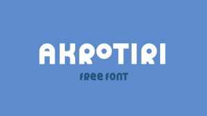 Akrotiri Font › Fontesk