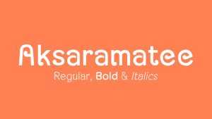 Aksaramatee Font Family › Fontesk