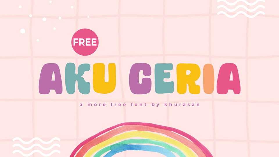 Aku Ceria Font › Fontesk