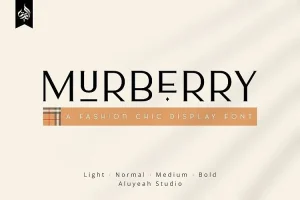 AL Murberry Display Font