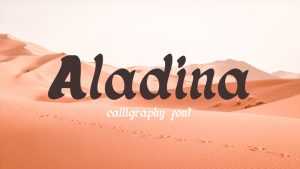Aladina Script Font › Fontesk
