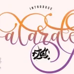 Alarate Script Font