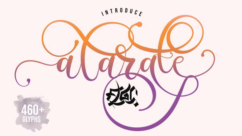 Alarate Script Font › Fontesk