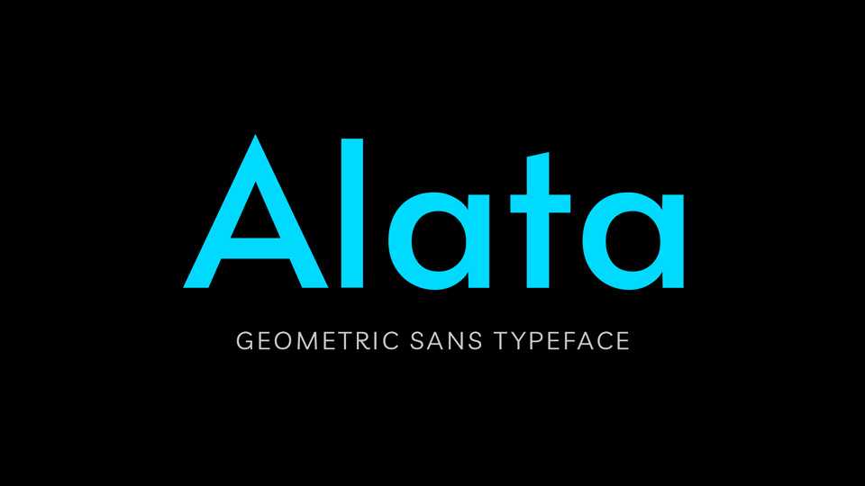 Alata Font › Fontesk