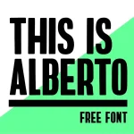 ALBERTO FONT - Fonte Grátis ALBERTO FONT
