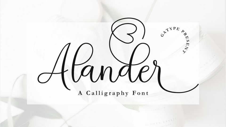 Alender Font › Fontesk