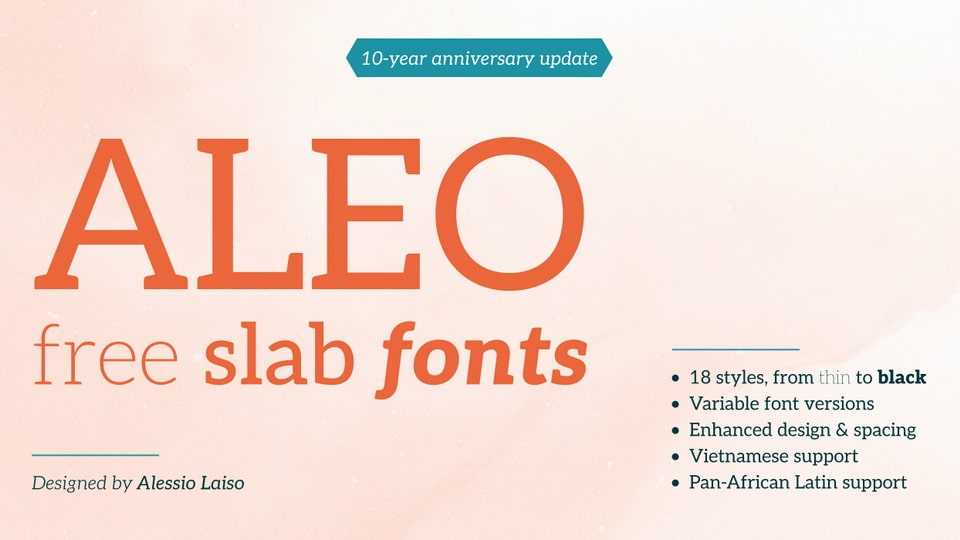 Aleo 2.0 Font Family › Fontesk