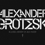 Alexander Grotesk Font Family - Fonte Grátis Alexander Grotesk Font Family