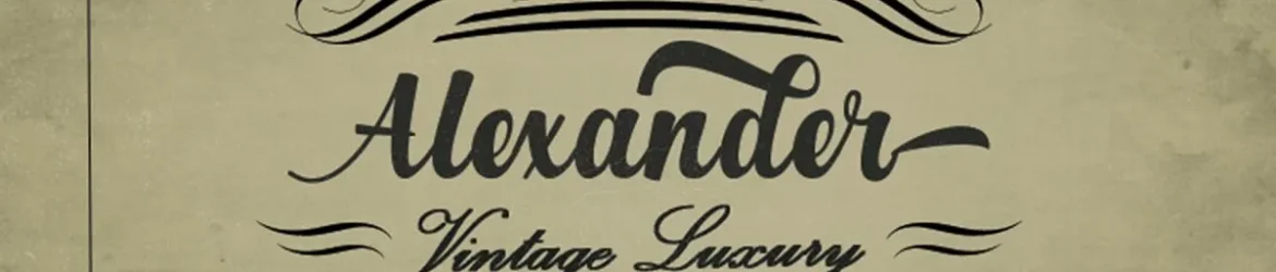 Alexander Script Font