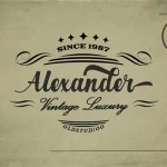 Alexander Script Font - Fonte Grátis Alexander Script Font