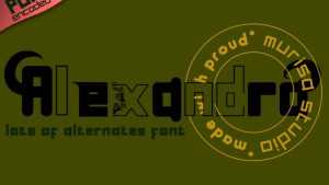 Alexandra Font › Fontesk