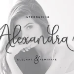Alexandra Script Font