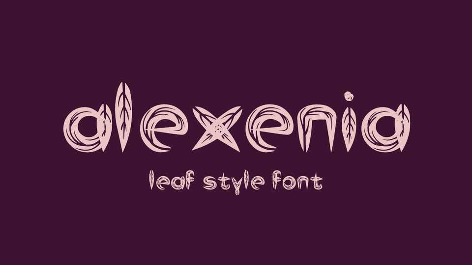 Alexenia Font › Fontesk