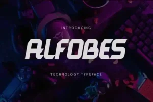 ALFOBES Display Font