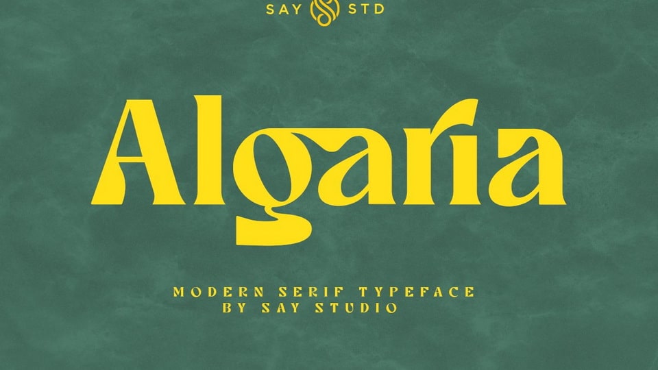 Algaria Font › Fontesk