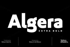 Algera Sans Serif Font