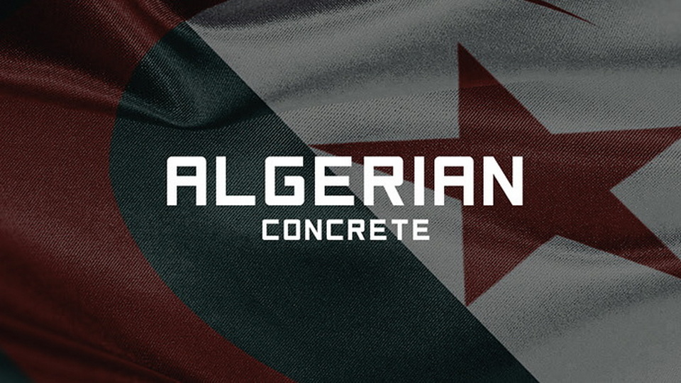 Algerian Concrete Font › Fontesk