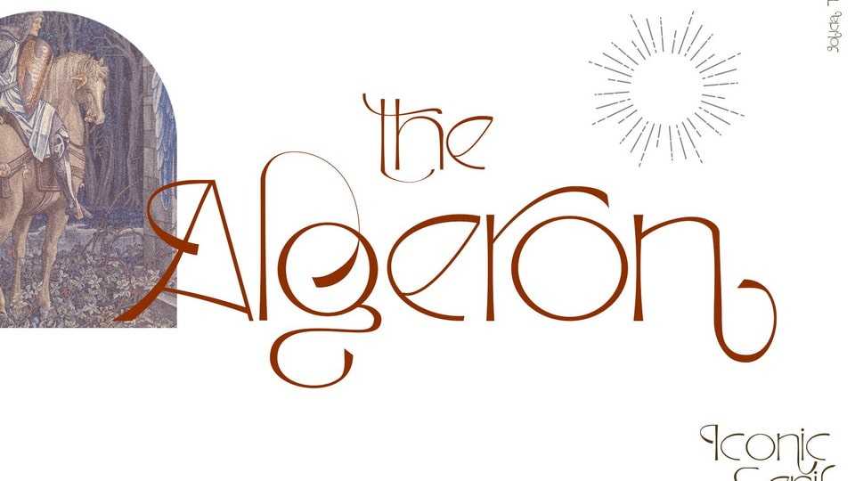 Algeron Font › Fontesk