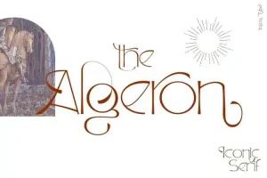 Algeron Serif Font