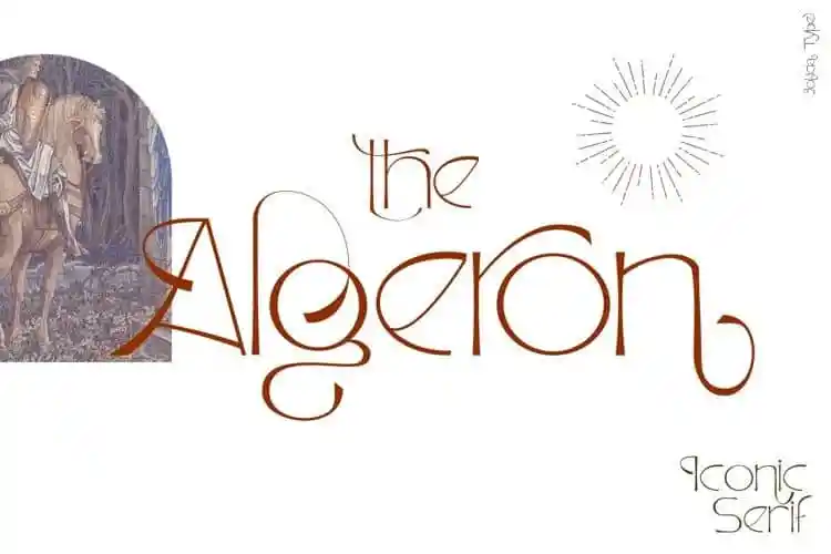 Algeron Serif Font