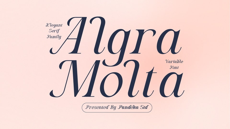 Algra Molta Font › Fontesk