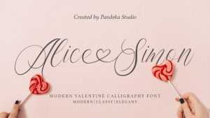 Alice Simon Font › Fontesk
