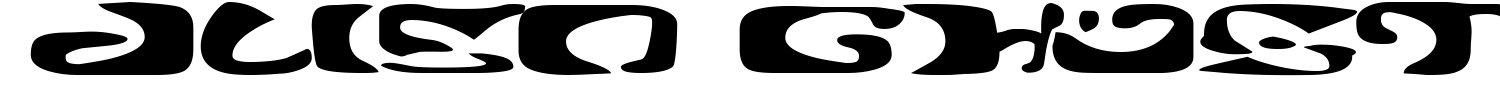 Alien Ghost Font