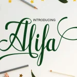 Alifa Script Font