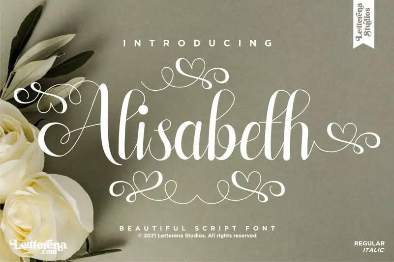 Alisabeth Script Font
