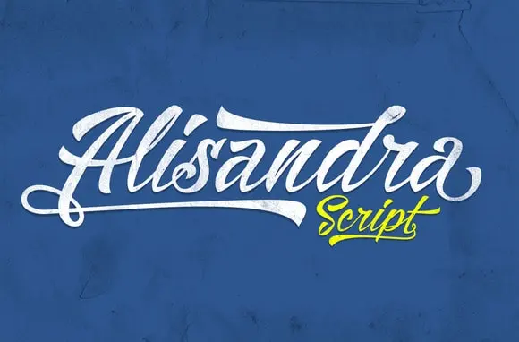 Alisandra Script Font