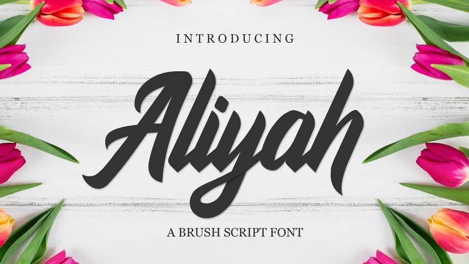 Aliyah Font › Fontesk