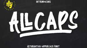 Allcaps Font › Fontesk