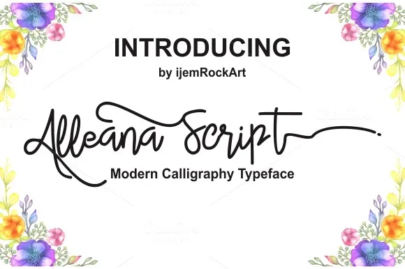 Alleana Script