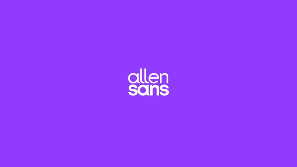 Allen Sans Font Family › Fontesk