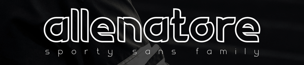 Allenatore Font Family