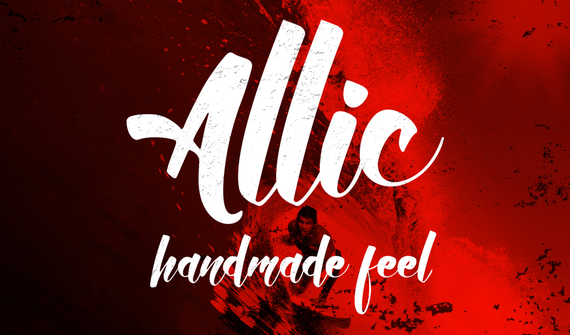 Allic Script Font