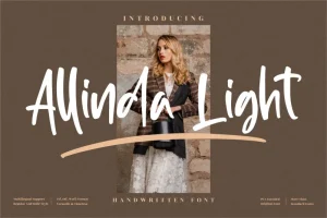 Allinda Light Font