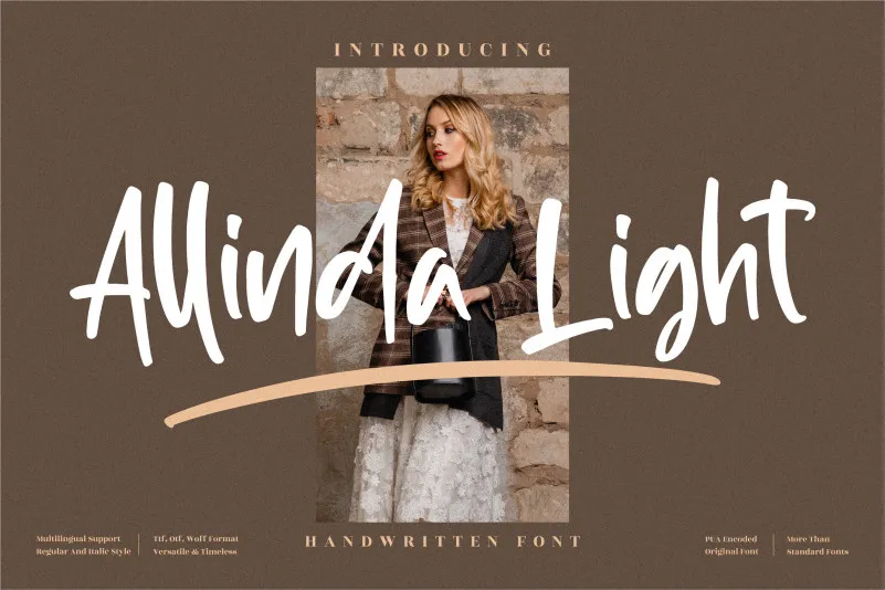 Allinda Light Font