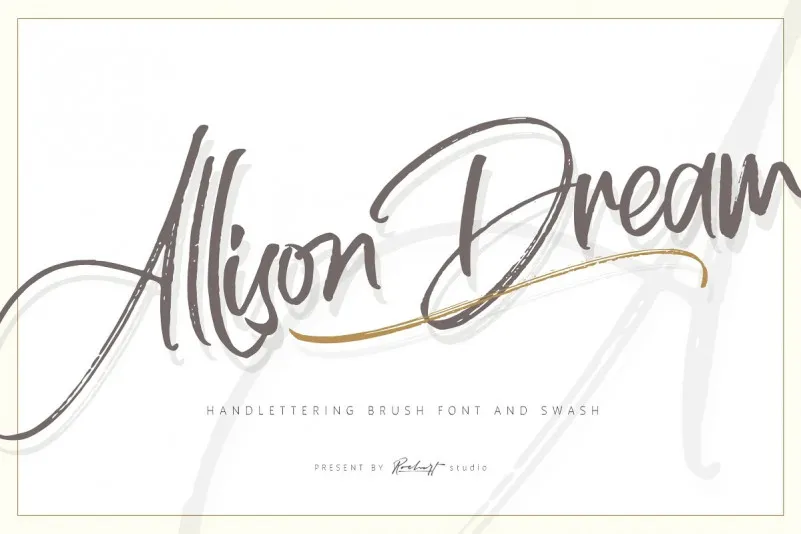 Allison Dream Font