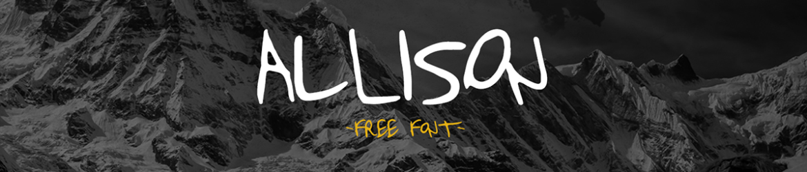 Allison - Handwritten Typeface