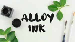 Alloy Ink Font › Fontesk