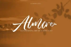 Almere Script Font