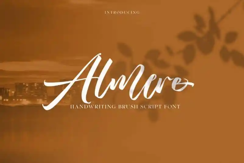 Almere Script Font