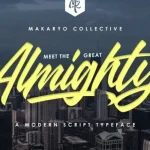 Almighty Script Font