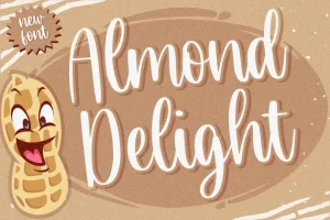 Almond Delight Handwritten Font