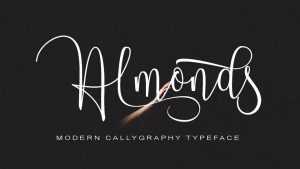 Almonds Script Font › Fontesk