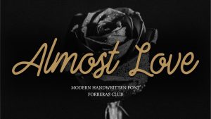 Almost Love Font › Fontesk